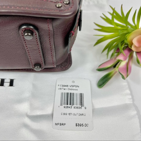 NEW Coach Limited Edition Dreamer 21” in Signature Canvas Rexy Yeti Out Satchel - Picture 7 of 12